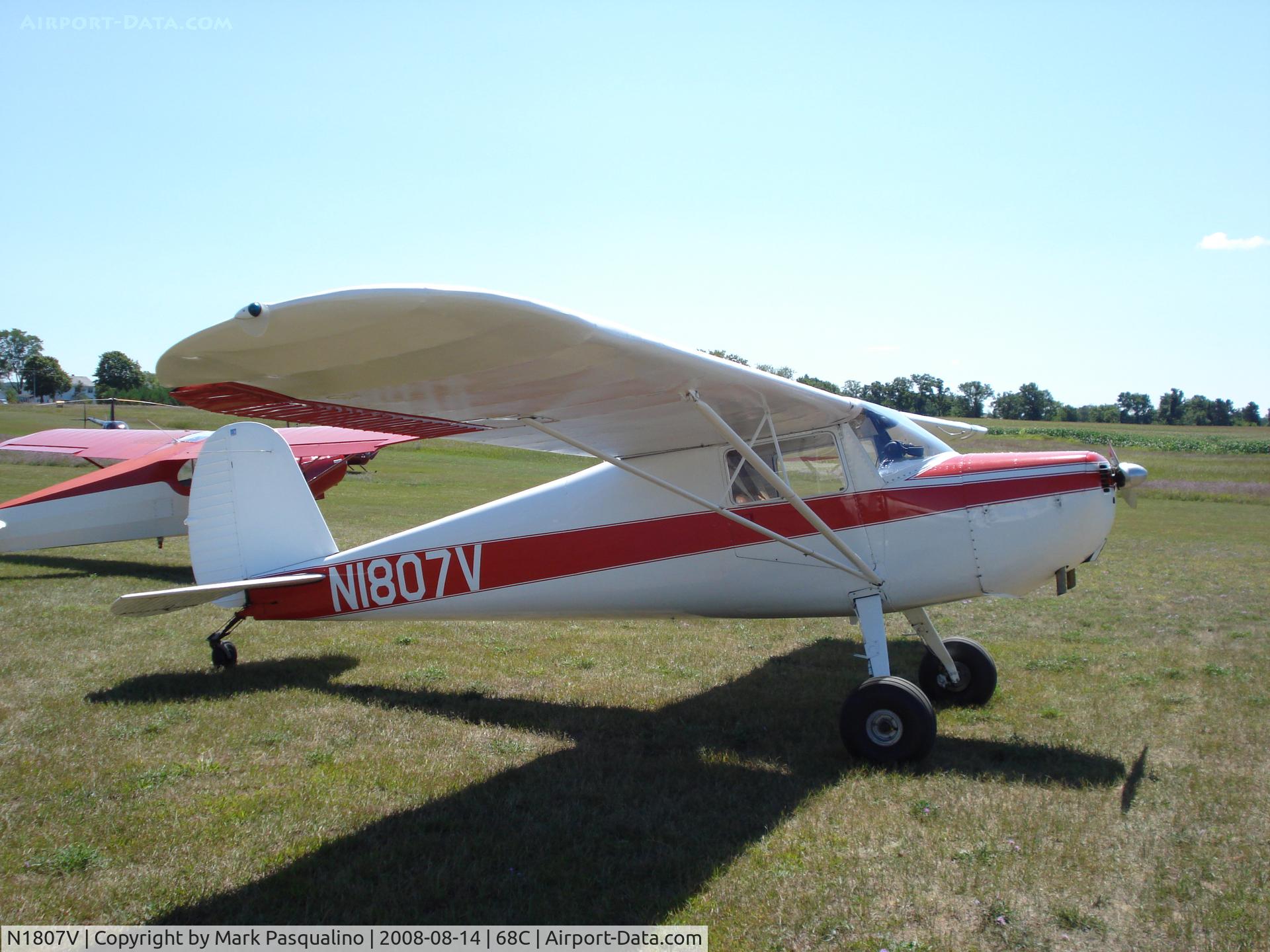 N1807V, 1947 Cessna 120 C/N 13992, Cessna 120