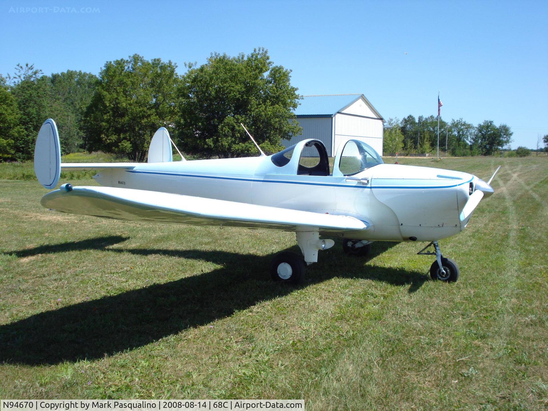 N94670, 1947 Erco 415CD Ercoupe C/N 4781, Ercoupe 415-CD