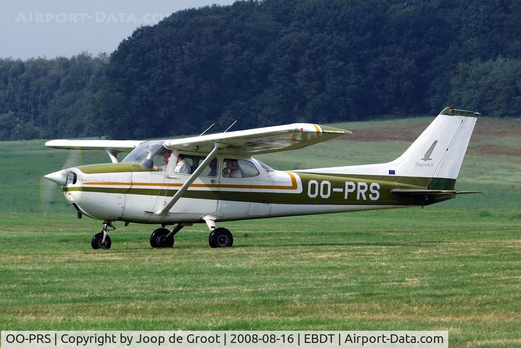 OO-PRS, 1974 Reims F172M II Skyhawk C/N 1044, old timer fly in Schaffen 2008