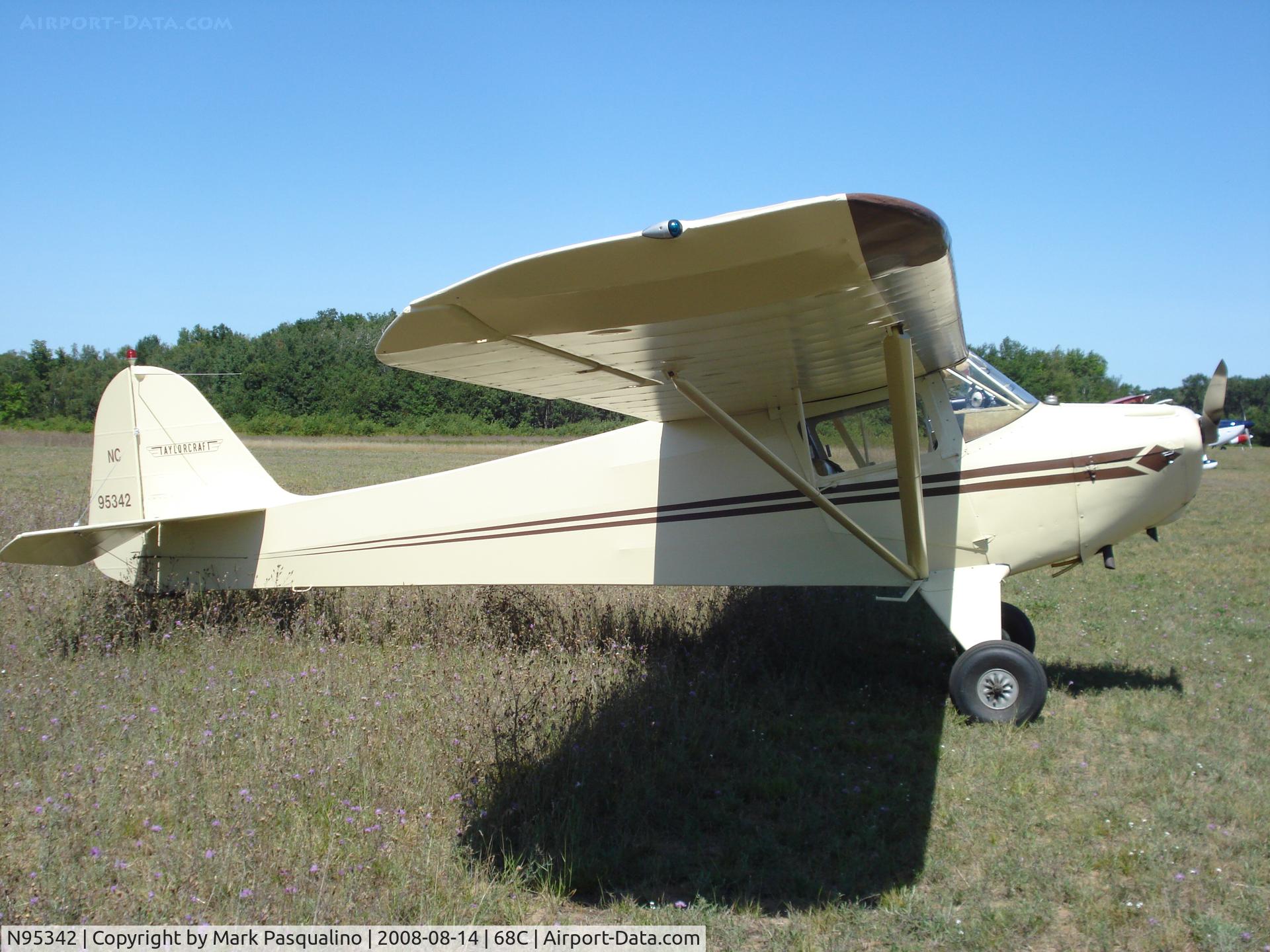 N95342, 1946 Taylorcraft BCS12-D C/N 9742, Taylorcraft BCS12-D