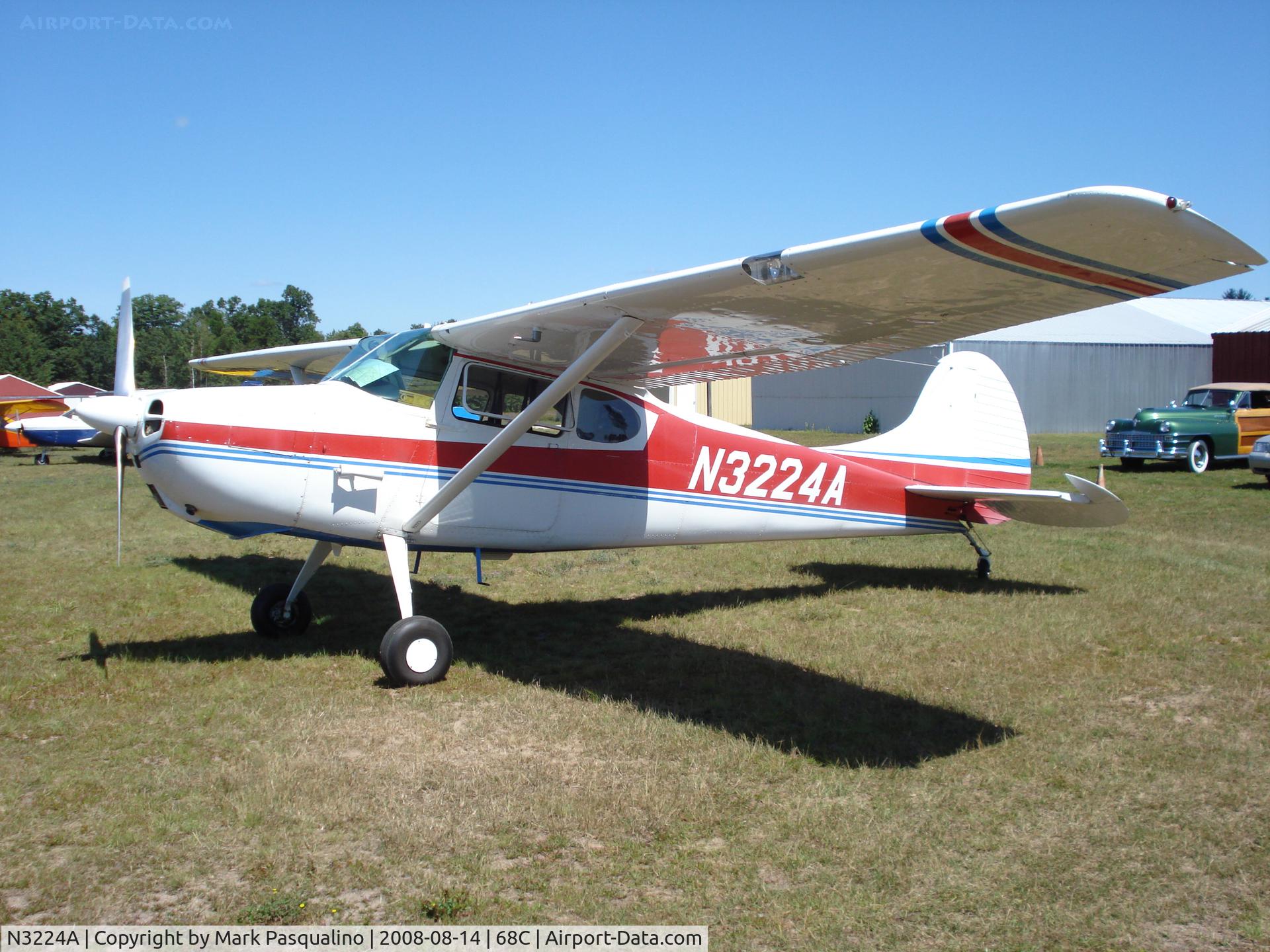 N3224A, 1953 Cessna 170B C/N 25868, Cessna 170B