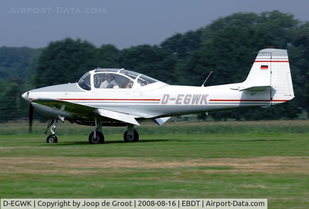 D-EGWK, 1960 Focke-Wulf FWP-149D C/N 174, Former German AF aircraft