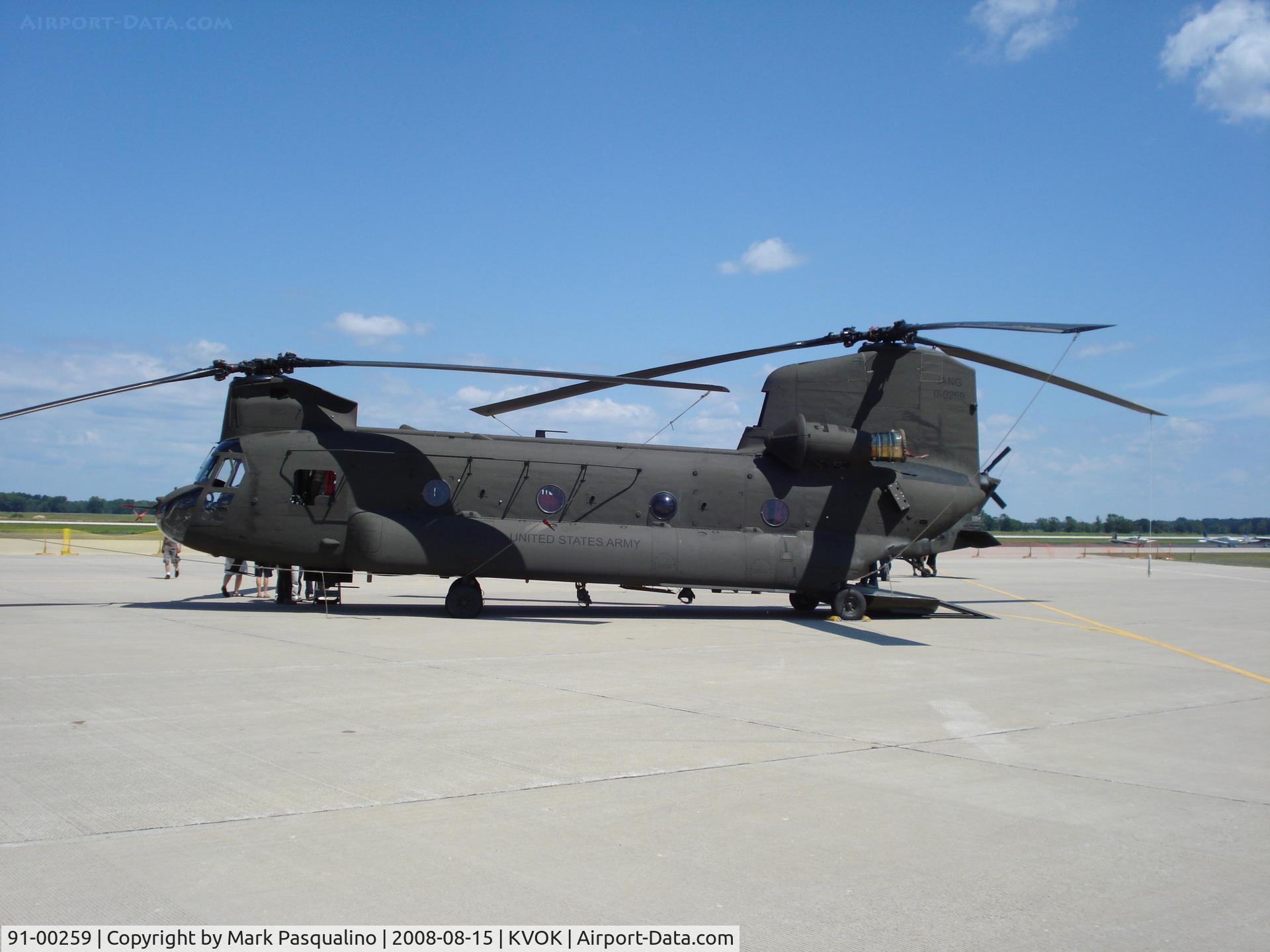 91-00259, Boeing Vertol CH-47D Chinook C/N M.3408, CH-47D