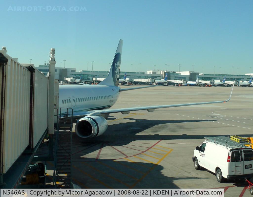N546AS, 2005 Boeing 737-890 C/N 30022, At Denver