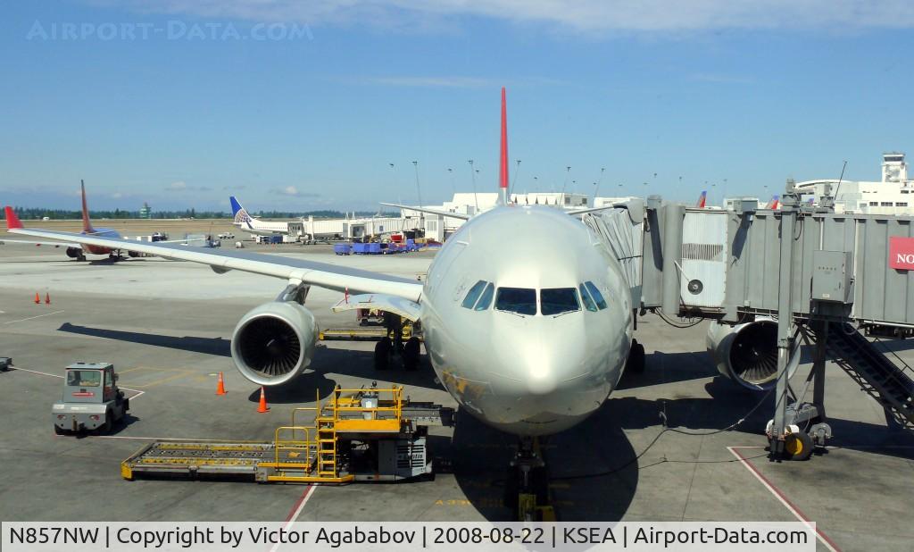 N857NW, 2004 Airbus A330-223 C/N 0633, At Seattle Tacoma