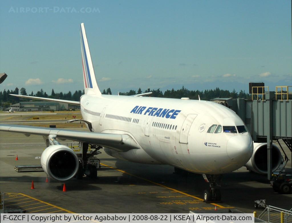 F-GZCF, 2002 Airbus A330-203 C/N 481, At Seattle Tacoma