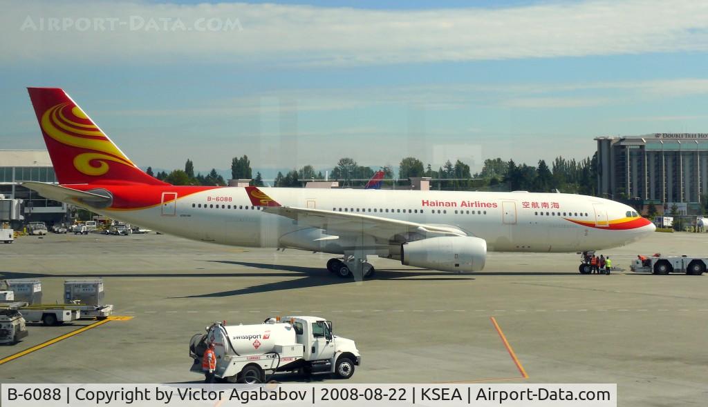 B-6088, 2008 Airbus A330-243 C/N 906, At Seattle Tacoma