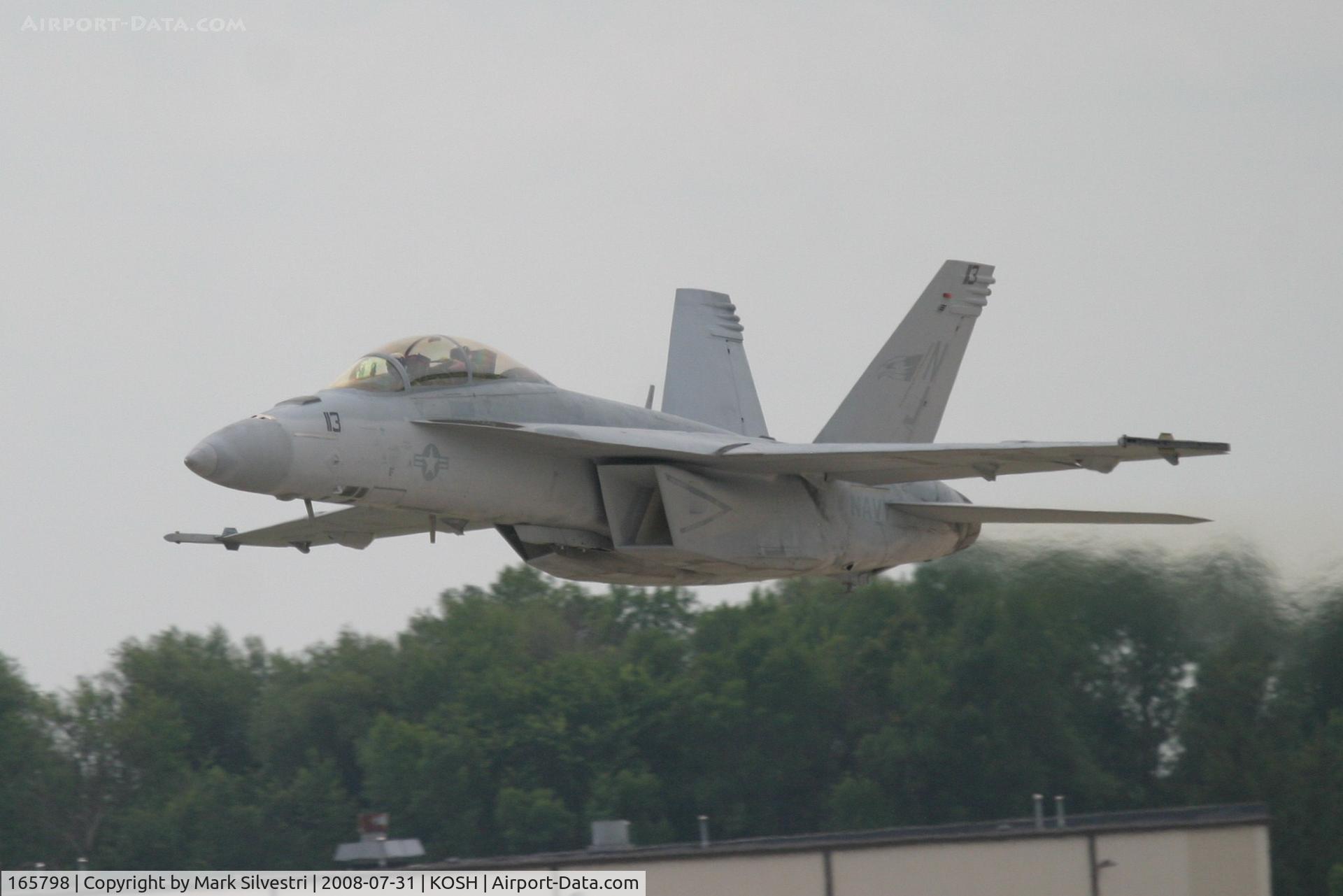 165798, Boeing F/A-18F Super Hornet C/N 1527/F024, Oshkosh 2008