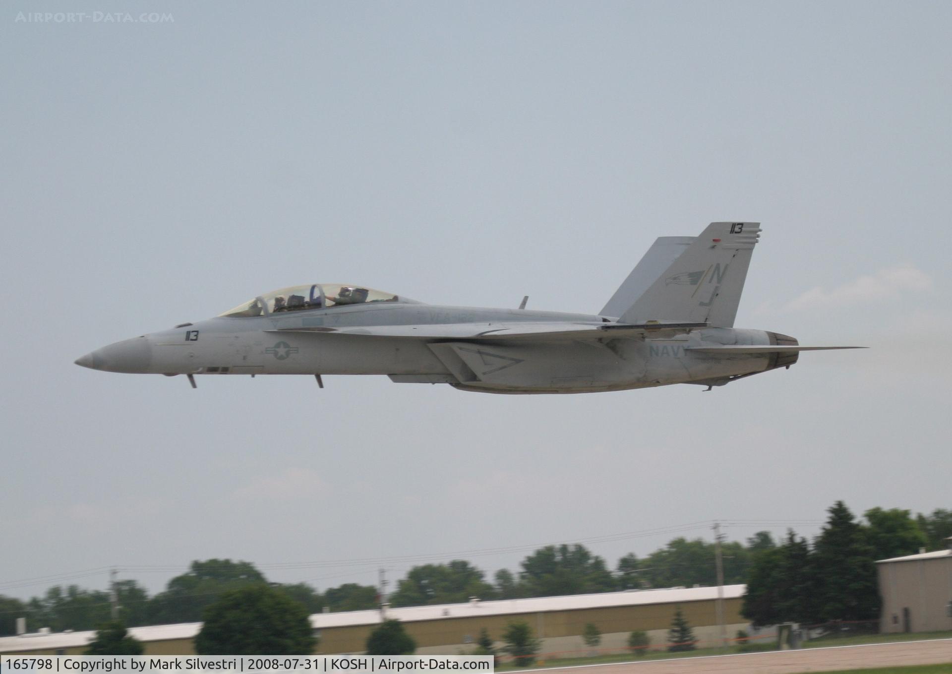 165798, Boeing F/A-18F Super Hornet C/N 1527/F024, Oshkosh 2008