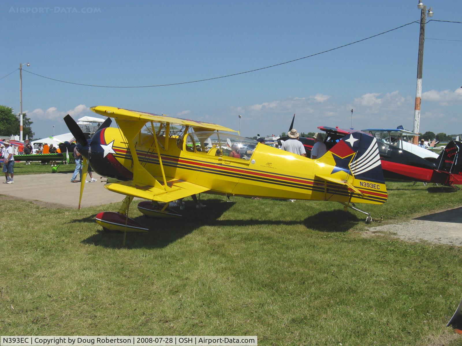 N393EC, 2004 Pitts Model 12 C/N 222, 2004 Kimball Enterprises PITTS Model 12, Vedeneev M-14P 400 Hp radial, two place aerobatic, +9/-7.5 g at gross, 300+ deg./sec. roll rate