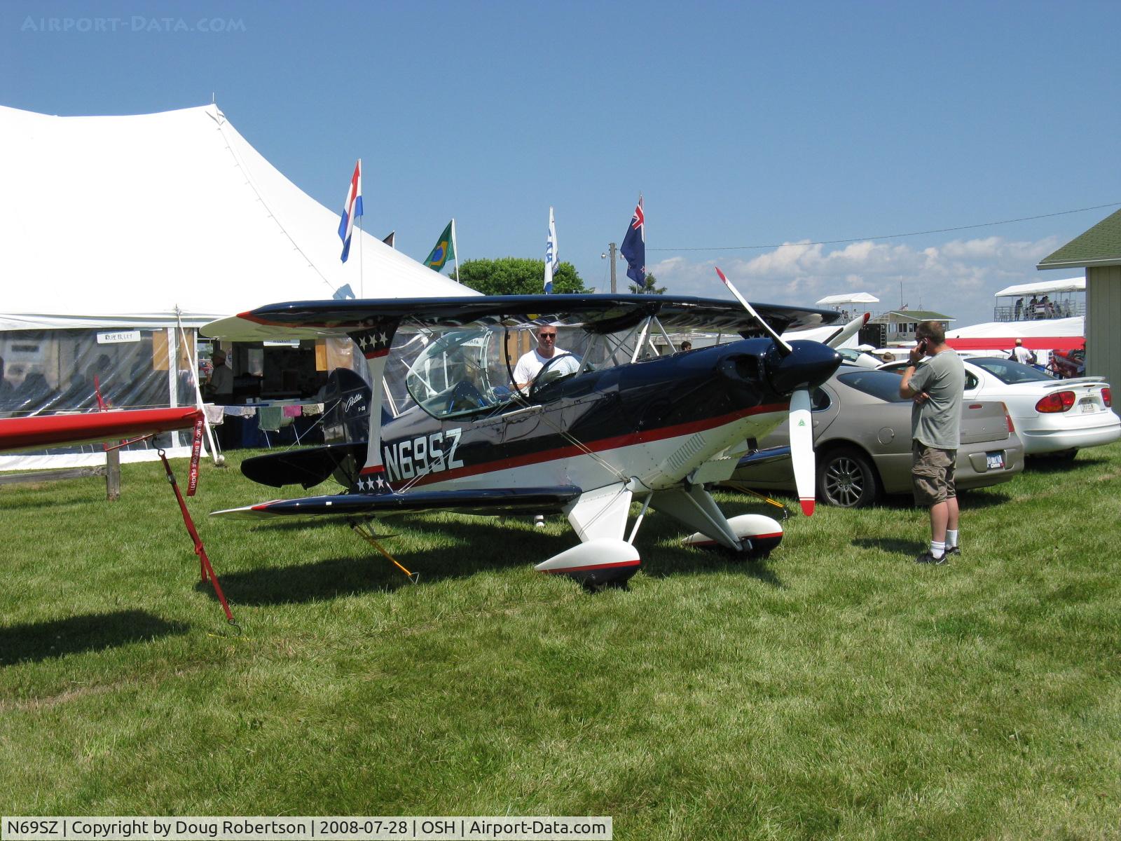 N69SZ, 1990 Christen Pitts S-2B Special C/N 5191, 1990 Christen Industries PITTS S-2B, Lycoming AEIO-540