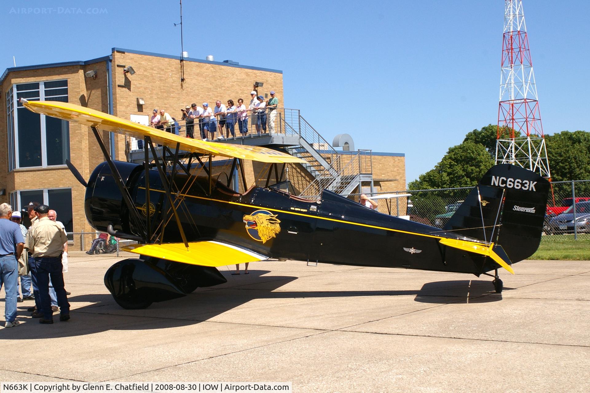 N663K, 1930 Stearman 4-E Junior Speedmail C/N 4005, The Mail has been delivered