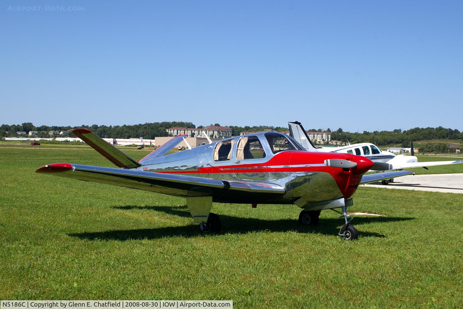 N5186C, 1950 Beech B35 Bonanza C/N D-2468, One fine-looking Bonanza!