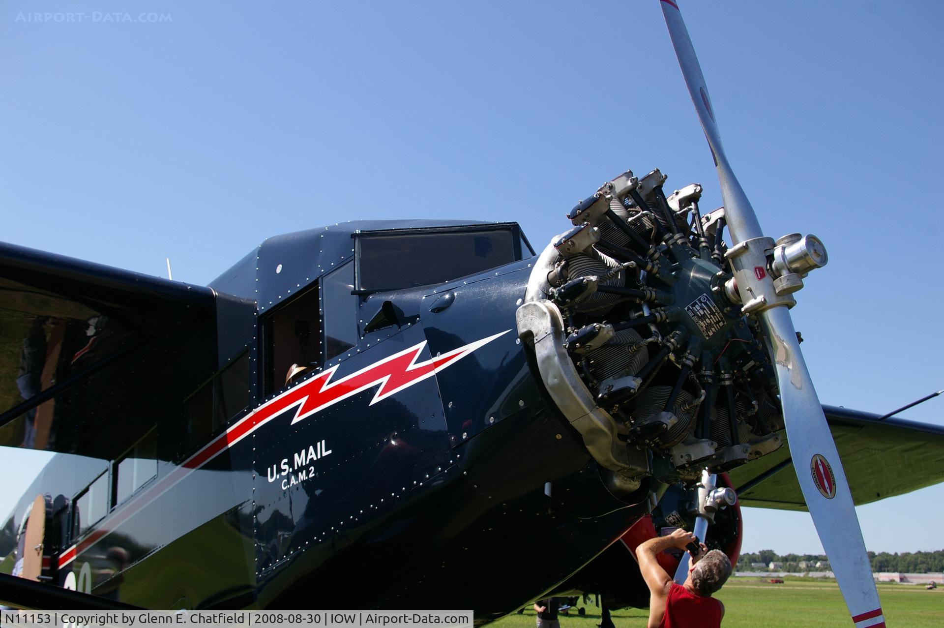 N11153, 1931 Stinson SM-6000-B C/N 5021, The business end
