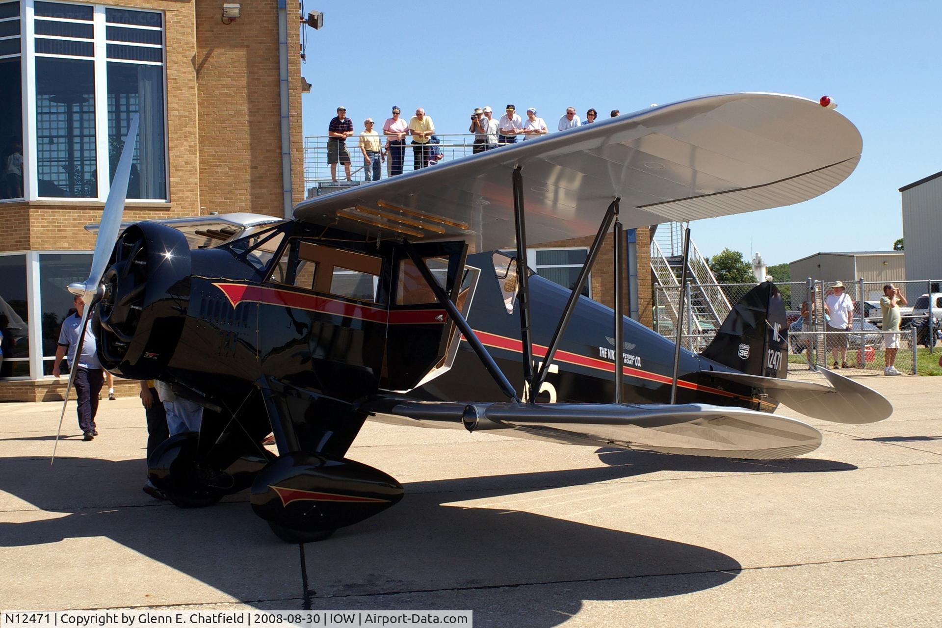 N12471, 1932 Waco UEC C/N 3637, Parked - the mail has been delivered