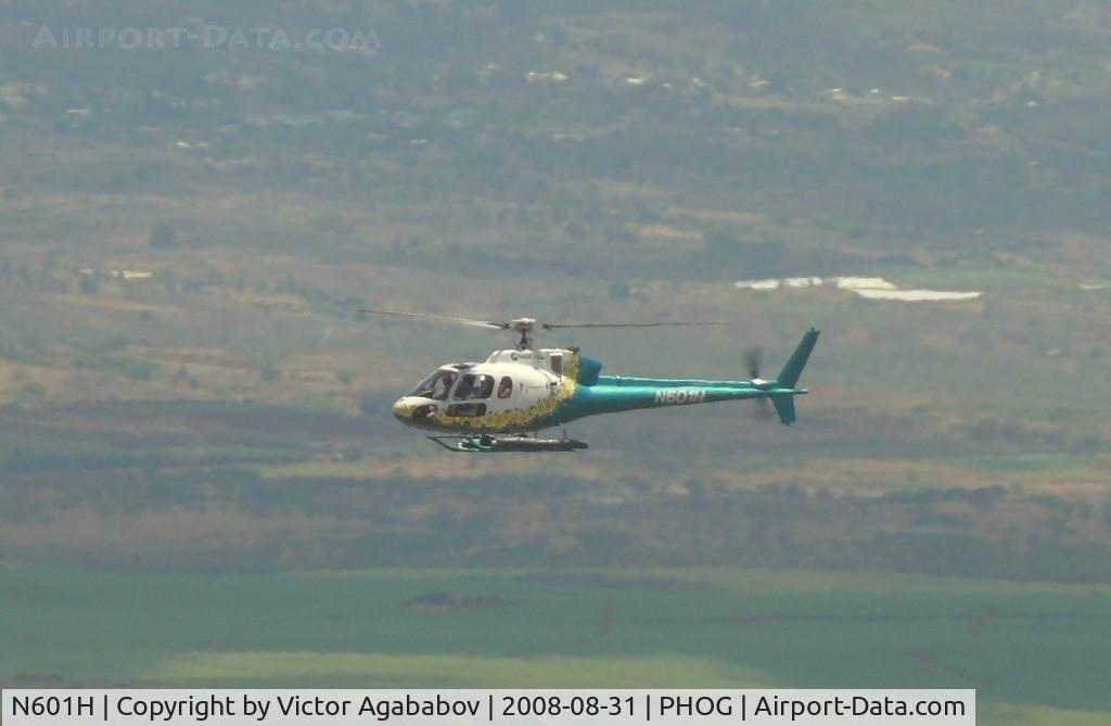 N601H, 1993 Eurocopter AS-350BA Ecureuil C/N 2733, At Kahului