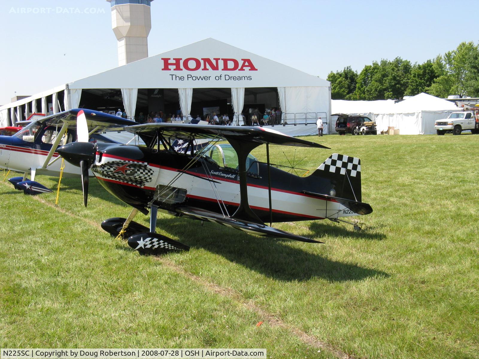 N225SC, 1998 Pitts S-1S Special C/N 001 (N225SC), 1998 Pitts/Campbell PITTS S-1S, Lycoming IO-360 A&C 200 Hp