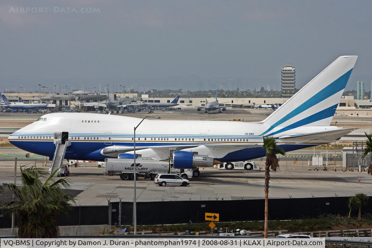 VQ-BMS, 1979 Boeing 747SP-21 C/N 21649, Taken at LAX