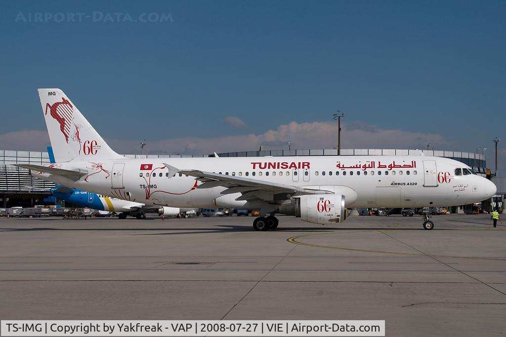 TS-IMG, 1992 Airbus A320-211 C/N 0390, Tunis Air Airbus 320