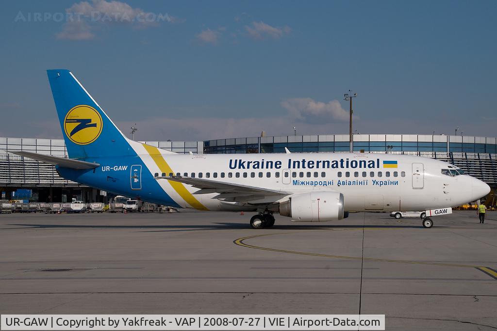 UR-GAW, 1991 Boeing 737-5Y0 C/N 24898, Ukraine International Boeing 737-500