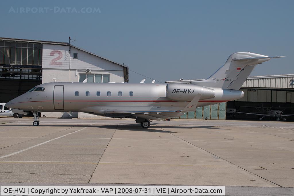 OE-HVJ, 2008 Bombardier Challenger 300 (BD-100-1A10) C/N 20200, Vistajet Challenger 300