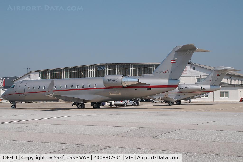 OE-ILI, 2005 Bombardier Challenger 850 (CL-600-2B19) C/N 8048, Vistajet Regionaljet