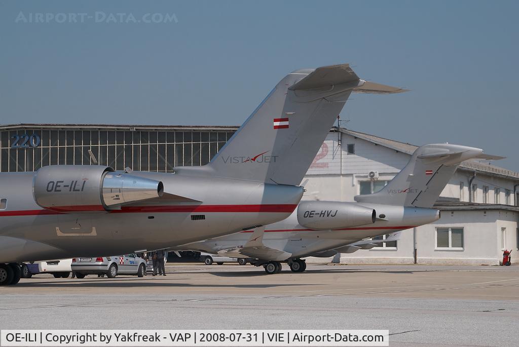 OE-ILI, 2005 Bombardier Challenger 850 (CL-600-2B19) C/N 8048, Vistajet Regionaljet