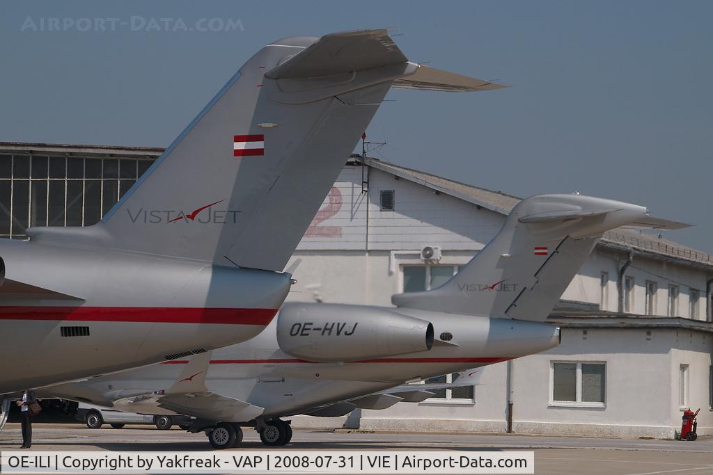 OE-ILI, 2005 Bombardier Challenger 850 (CL-600-2B19) C/N 8048, Vistajet Regionaljet