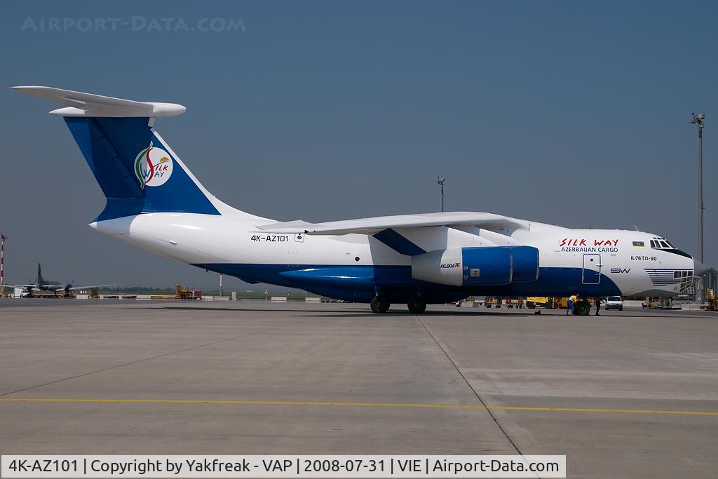 4K-AZ101, 1997 Ilyushin Il-76TD-90VD C/N 1063420716, Silkway Iljuschin 76
