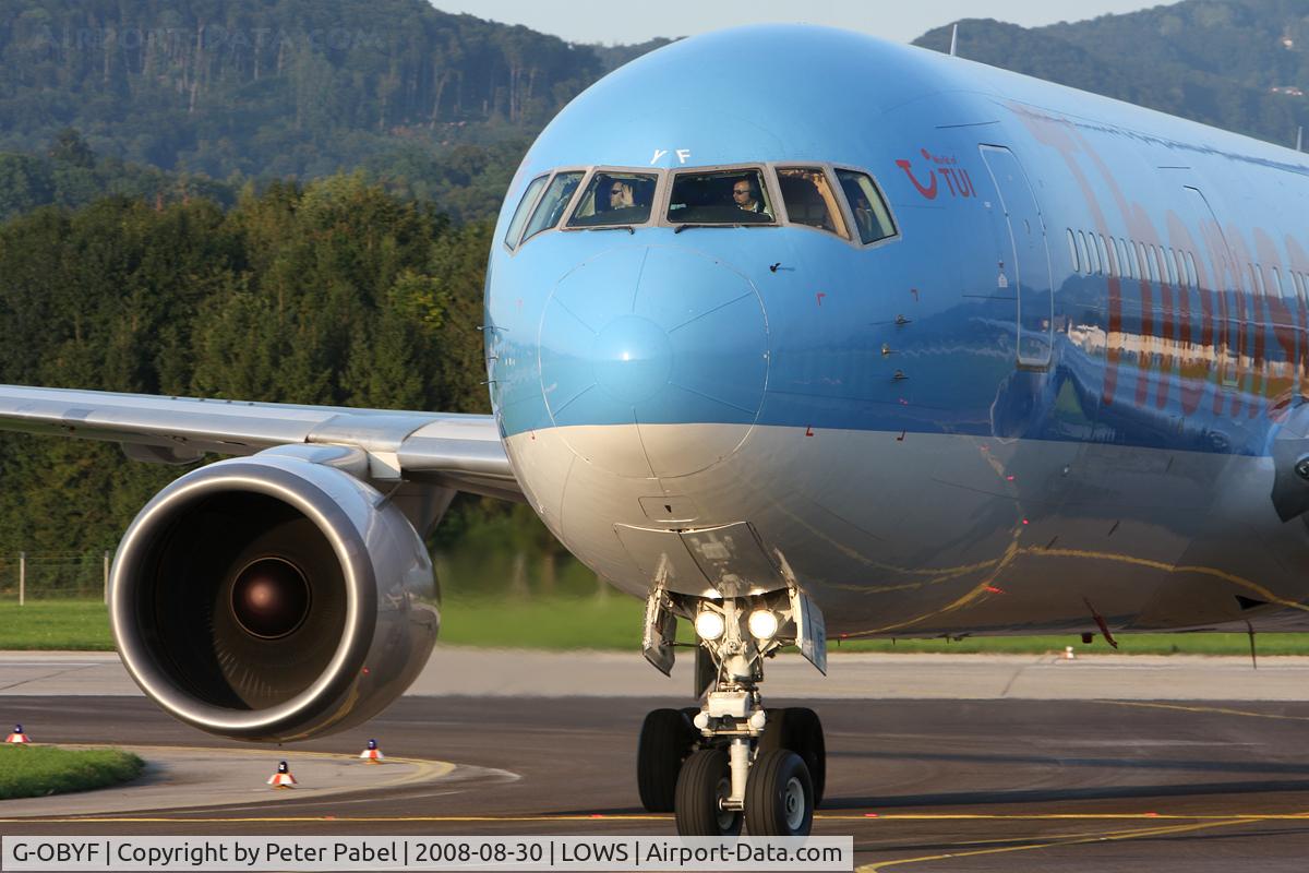 G-OBYF, 1998 Boeing 767-304 C/N 28208, SZG