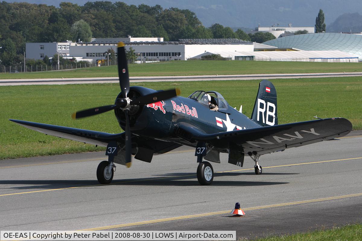 OE-EAS, 1945 Vought F4U-4 Corsair C/N 9149, SZG