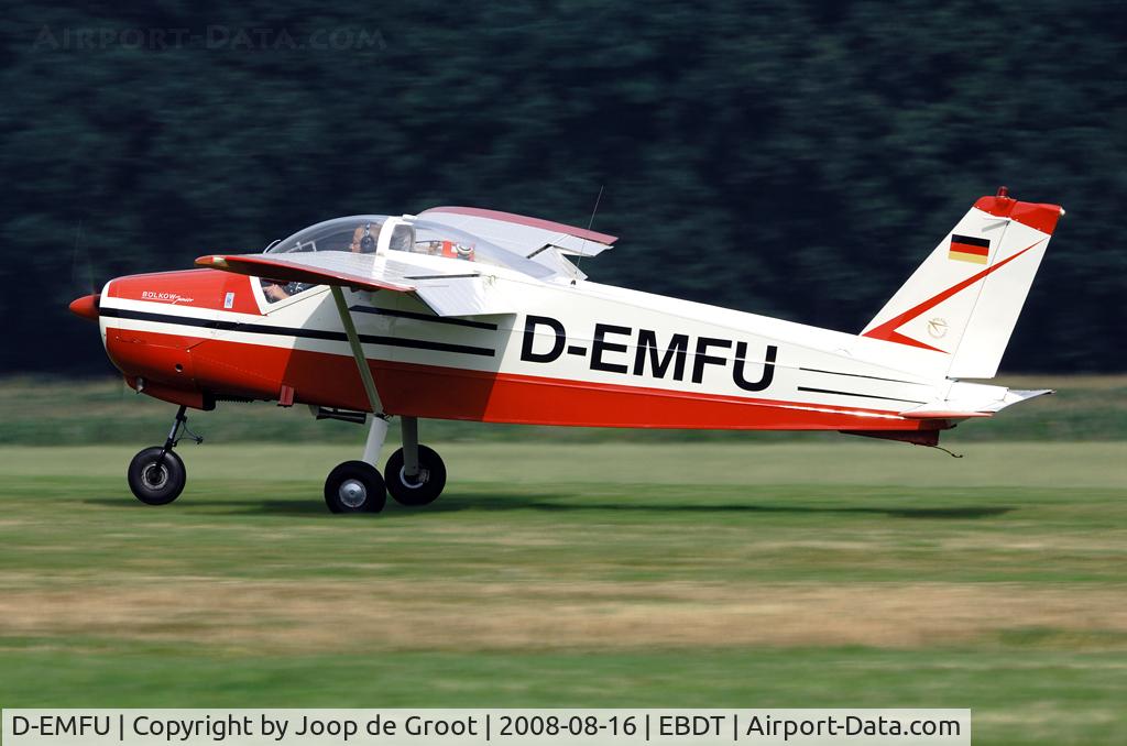 D-EMFU, 1965 Bolkow Bo-208C Junior C/N 574, Old timer fly in 2008