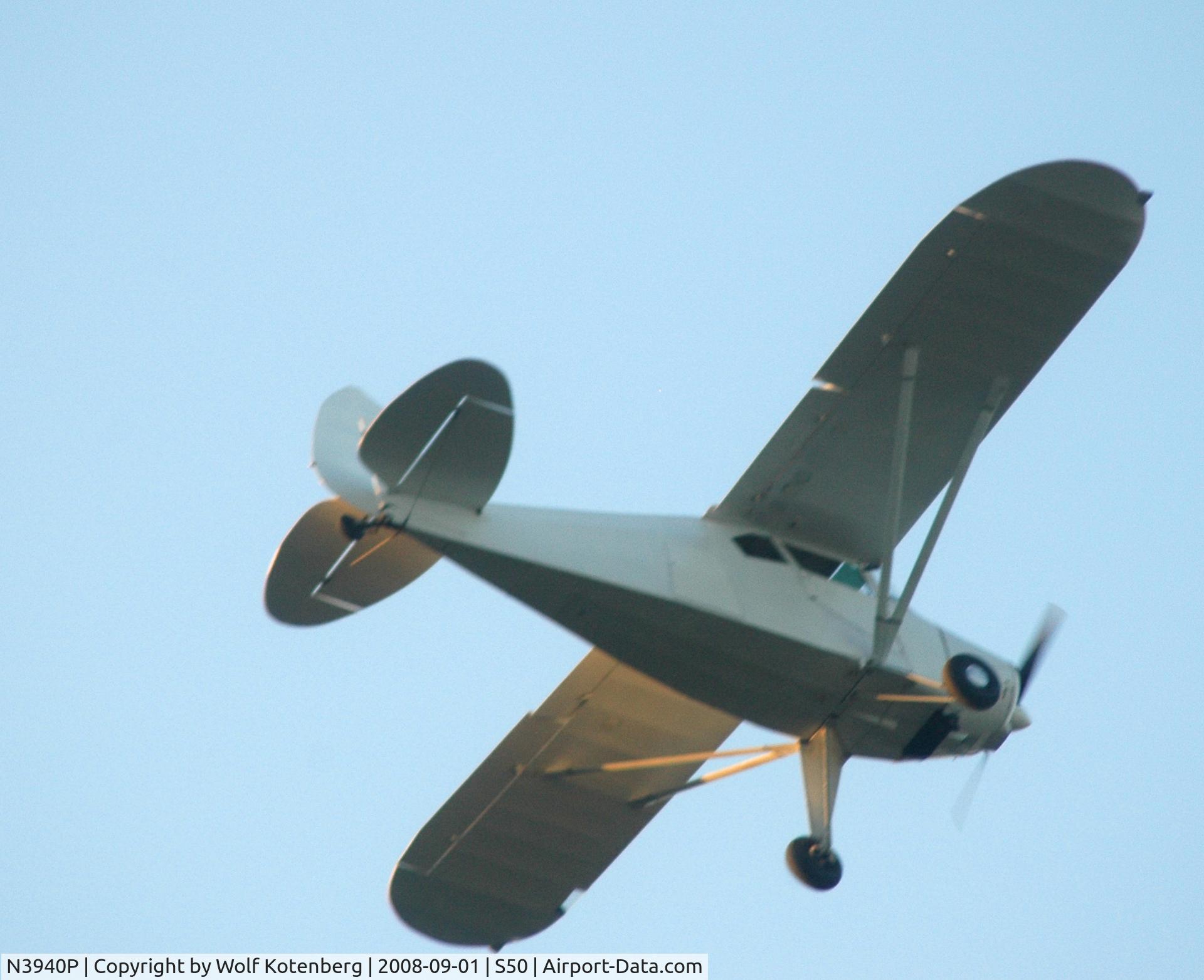N3940P, 1956 Piper PA-22-150 Tri-Pacer C/N 22-3615, on final