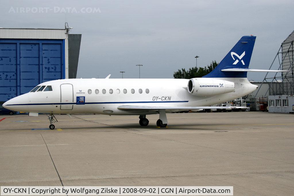 OY-CKN, 1998 Dassault Falcon 2000 C/N 76, visitor