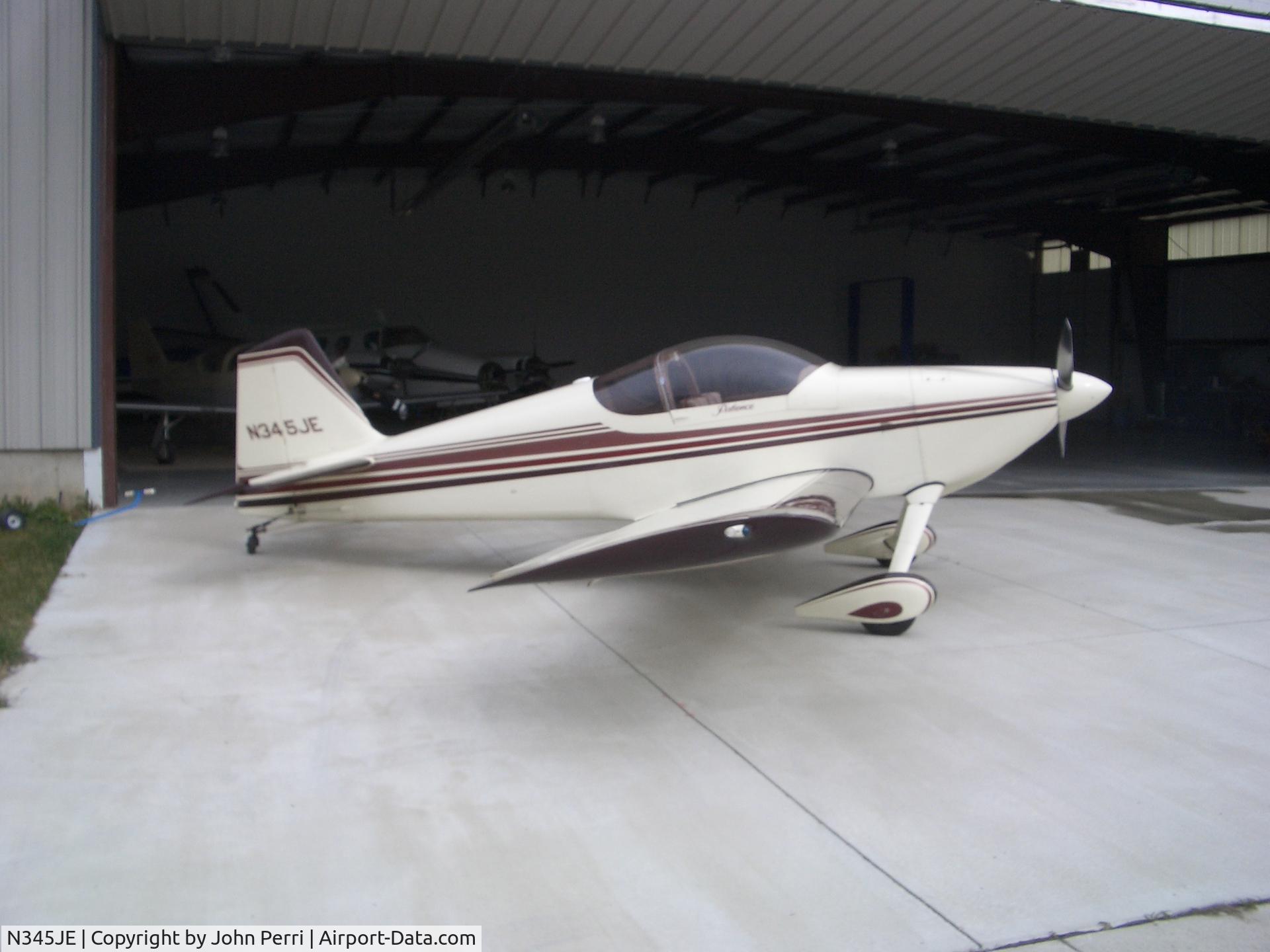N345JE, 1990 Vans RV-6 C/N 20847, Side view