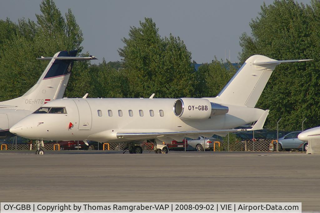 OY-GBB, 2007 Bombardier Challenger 605 (CL-600-2B16) C/N 5732, Execujet Canadair CL600 Challenger