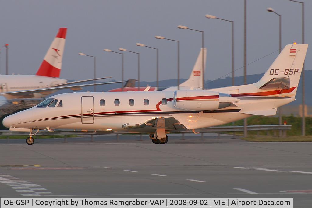 OE-GSP, 2008 Cessna 560XL Citation XLS C/N 560-5756, Jet Alliance Cessna 560XL Citaton Excel