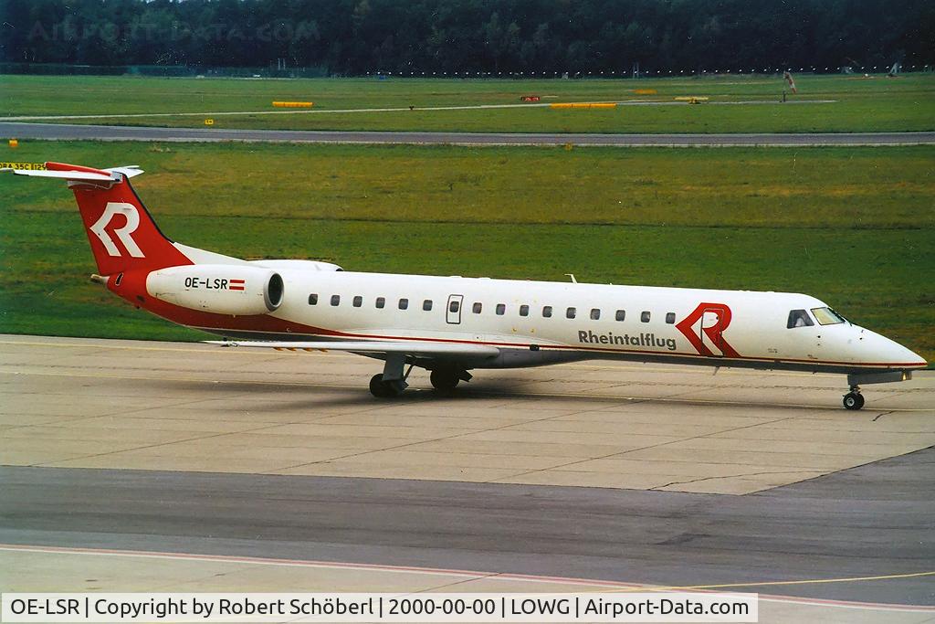 OE-LSR, 1999 Embraer EMB-145MP (ERJ-145MP) C/N 145203, Just arrived from FDH/EDNY