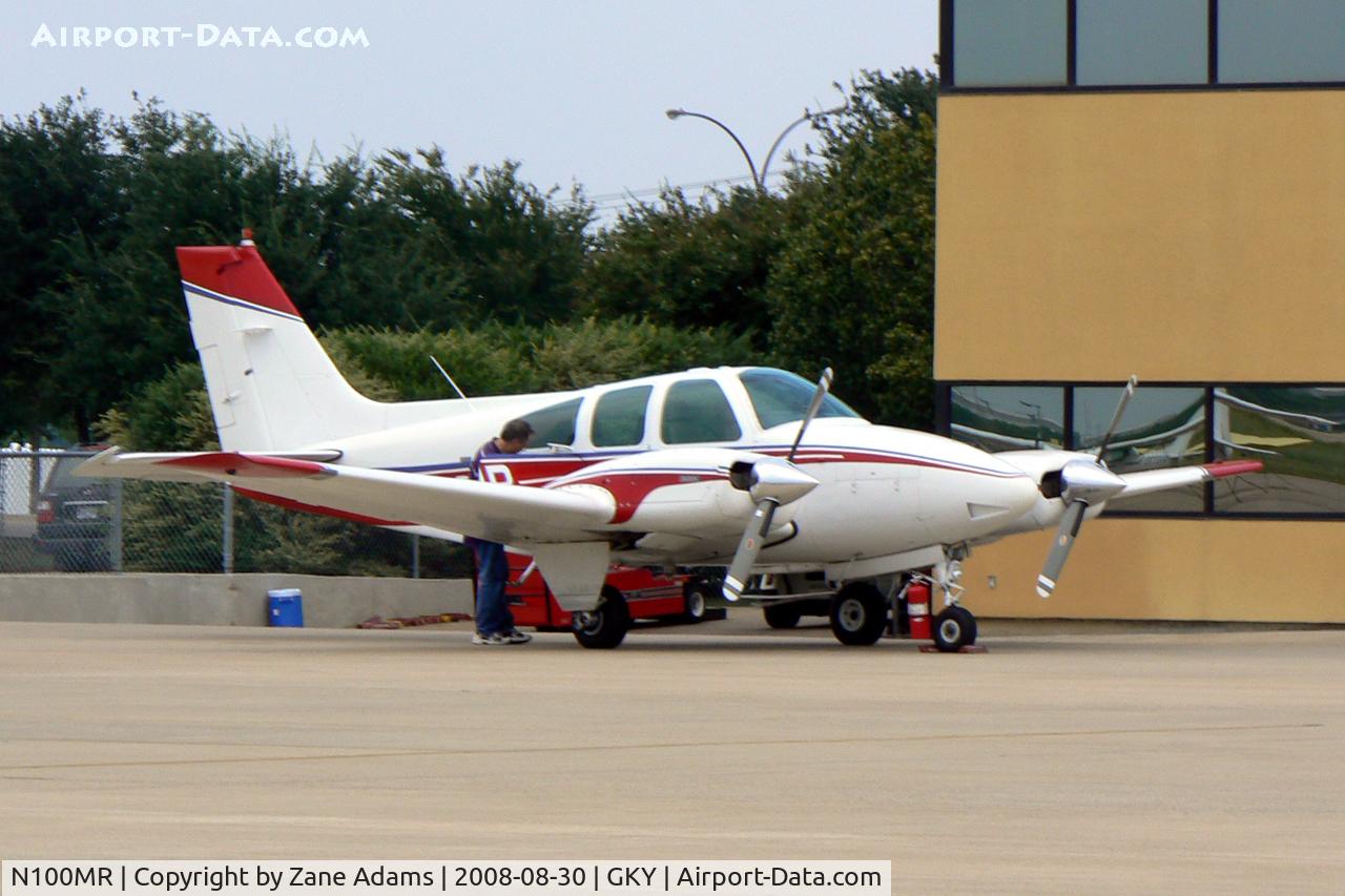 N100MR, 1973 Beech 95-B55 (T42A) Baron C/N TC-1512, At Arlington Municipal