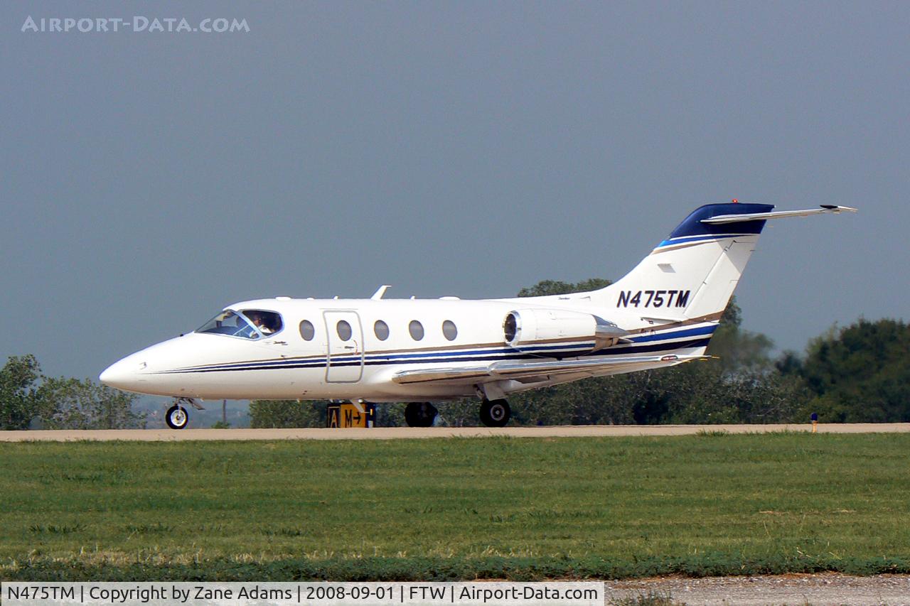 N475TM, 2008 Hawker Beechcraft 400A Beechjet C/N RK-560, At Meacham Field