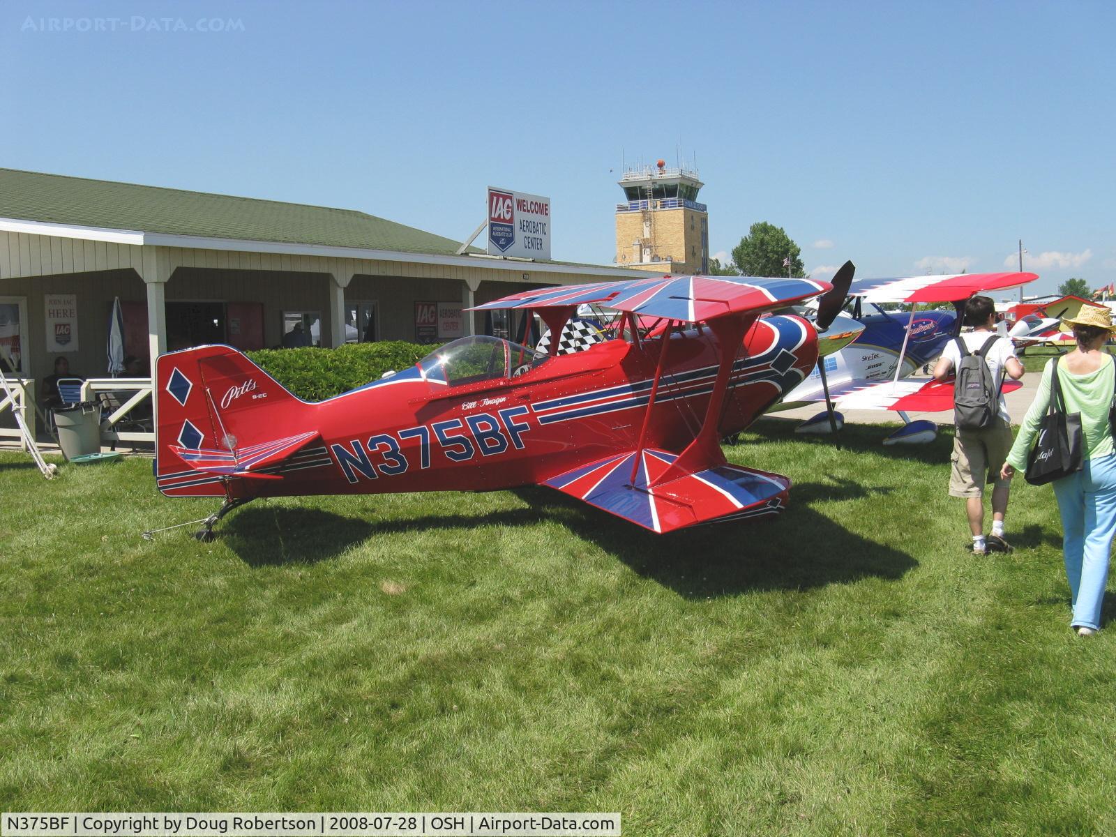 N375BF, 2005 Aviat Pitts S-2C Special C/N 6071, 2005 Aviat PITTS S-2C, Lycoming AEIO-540