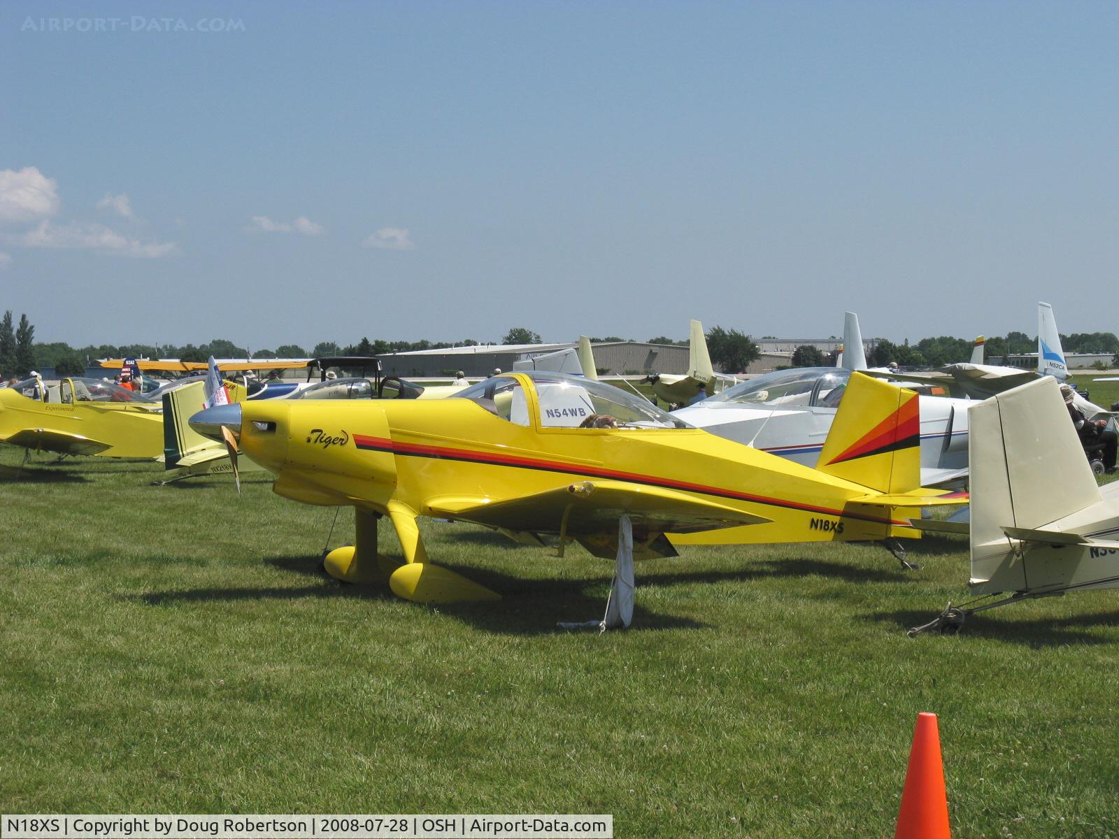 N18XS, 1986 Thorp T-18 Tiger C/N 1211, 1986 Shuck THORP T-18 TIGER, Lycoming O-290 125 Hp