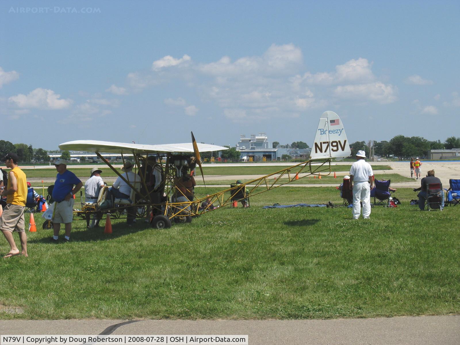 N79V, 1974 Breezy RLU-1 C/N JVO-01, 1974 Vieaux BREEZY Model RLU-1, Continental C90 90 Hp