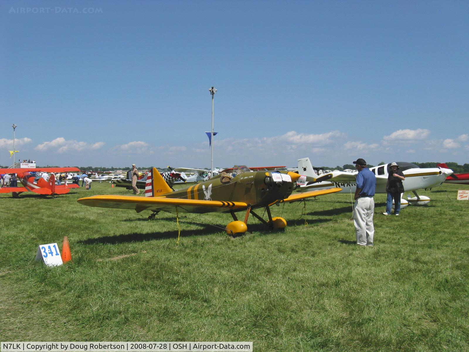 N7LK, 1973 Bowers Fly Baby 1A C/N 100, 1973 Keipinger BOWERS FLYBABY 1A, Continental C90 90 Hp, data
