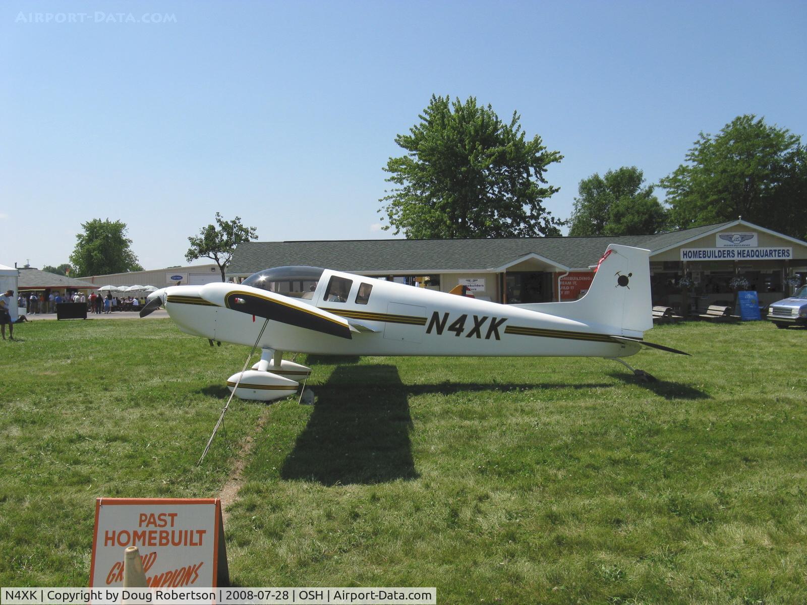 N4XK, 1989 Keller Frederick H FK 1 STOL C/N 001, 1989 Keller FK-1 STOL, Ser.001, Lycoming O-320