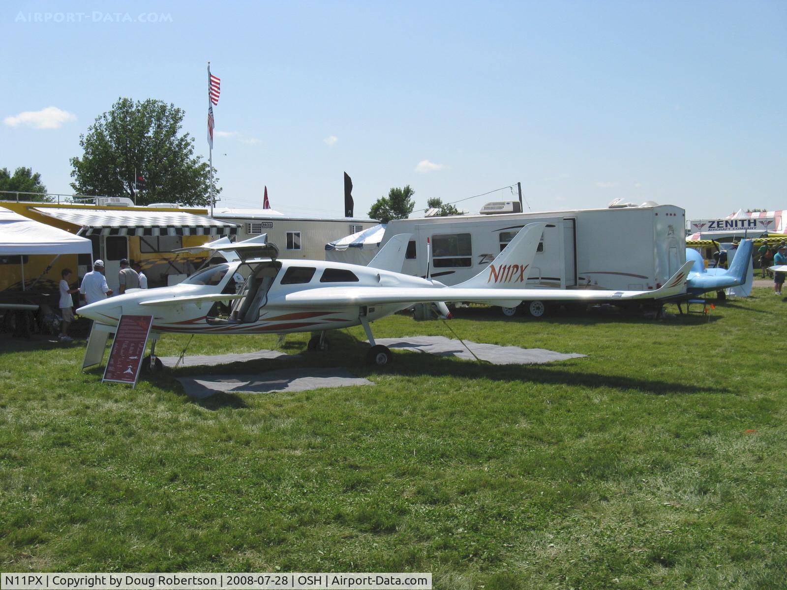 N11PX, 2007 Freedom Aviation Phoenix C/N 0001, 2007 Freedom Aviation PHOENIX canard, Continental IO-550-N 310 Hp