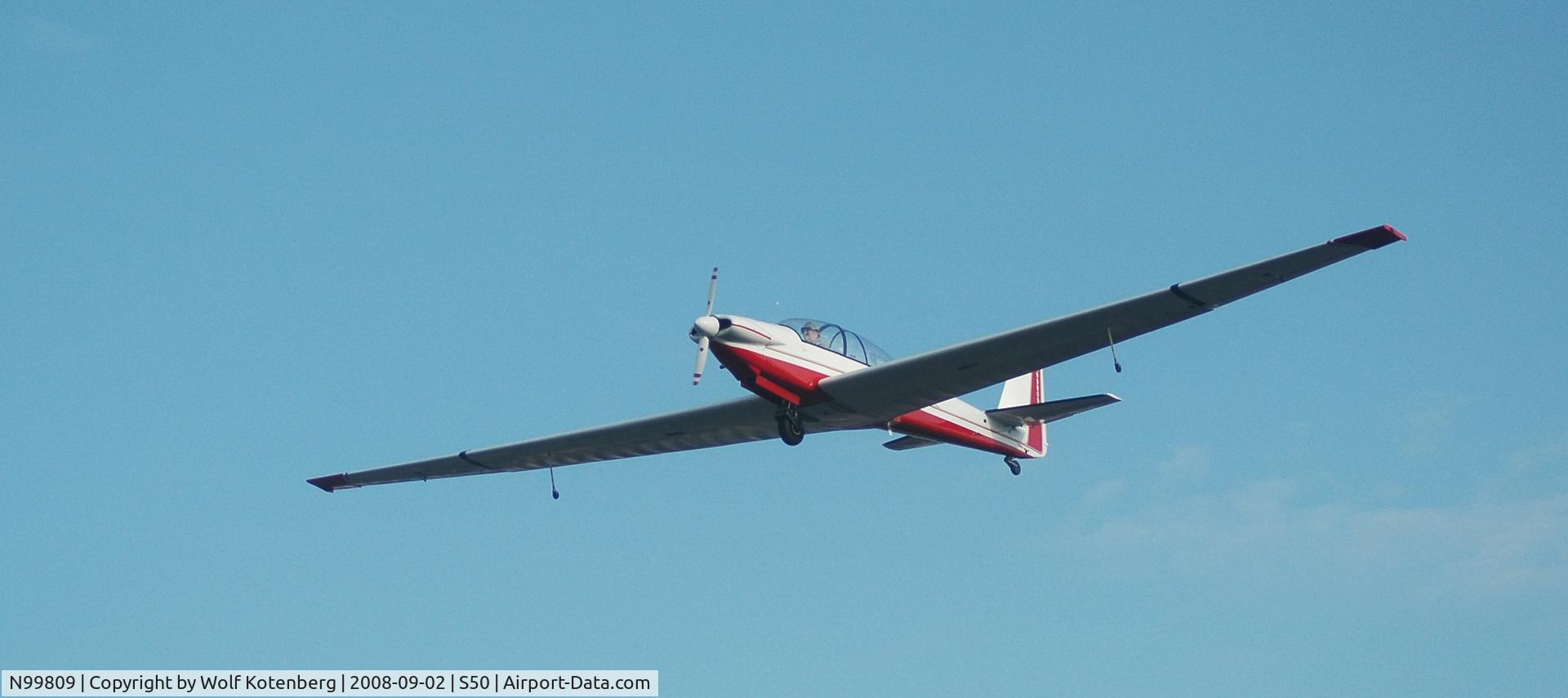 N99809, 1975 Sportavia-Putzer RF-5B Sperber C/N 51060, on final