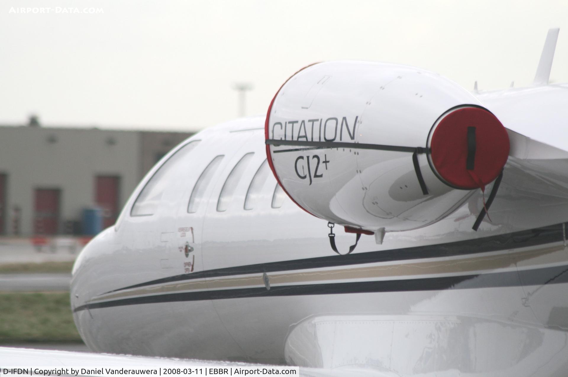 D-IFDN, 2007 Cessna 525A  Citation CJ2+ C/N 525A-0343, Left engine