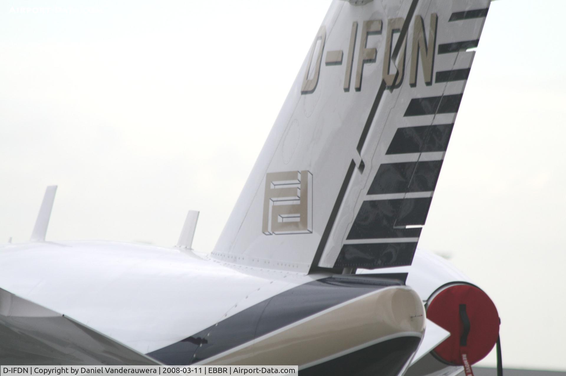 D-IFDN, 2007 Cessna 525A  Citation CJ2+ C/N 525A-0343, tail