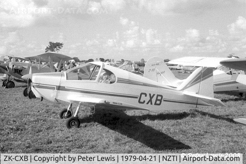 ZK-CXB, Gardan GY-20 Minicab C/N AACA/63, W R Cross, Dairy Flat